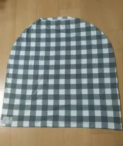 CopperPearl コッパーパール　授乳ケープ　チェック柄　白　黒