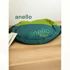 「anello」　クロスボディ　緑　新品