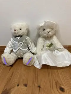ウェディングテディベアセット