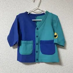 綿100% BREEZE トップス　カーディガン　60cm ベビー　赤ちゃん