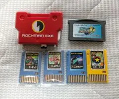 ロックマンエグゼ　【バトルチップゲート・ソフト・チップ4枚セット】