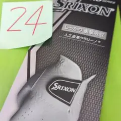 優れたSRIXON　新品未使用ゴルフグローブ サイズ24