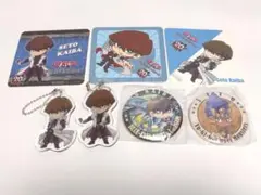 遊戯王　海馬瀬人　神官セト　モクバ　青眼の白龍　グッズセット 遊戯王』青眼の白龍、青眼の亜白龍を召喚する海馬瀬人が