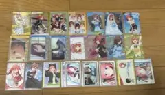 五等分の花嫁 カードまとめ売り