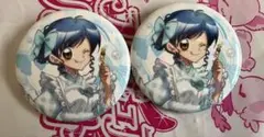 新宿マルイ限定　ぴちぴちピッチ　THEキャラ缶バッジセット 宝生波音　和装メイド