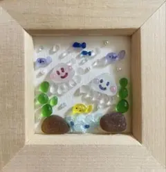 シーグラスアート　ぷかぷかクラゲ♪ アンダーザシー♪