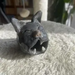 【値引きしました】猫の陶器