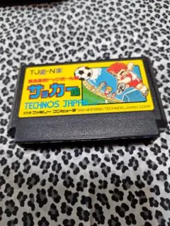 サッカー TECHNOS JAPAN ファミコンソフト