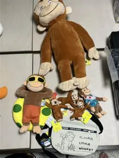 おさるのジョージ　ぬいぐるみセット