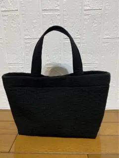 ヌビバッグ イブル グレー トートバッグ サブバッグ ハンドメイド お子様にも