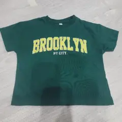 BROOKLYN NY CITY Tシャツ 90cm 緑 グリーン
