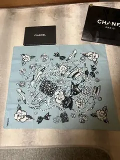 ★シャネル　CHANEL　コットン　ハンカチーフ　ミニスカーフ　ヴィンテージ 2025年最新】シャネルハンカチーフの人気アイテム - メルカリ