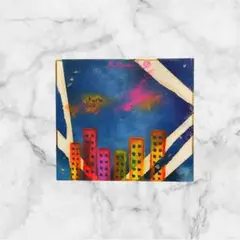 癒しの油絵　油彩画　原画　絵画　アート　ドローイング