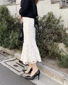 新品　リエンダ　Lace Mermaid J／W SK マーメイドスカート