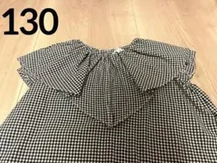 グローバルワーク ブラウス チェック 女の子 130 140