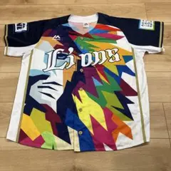 西武ライオンズ　Majestic応援ユニホーム　Lサイズ