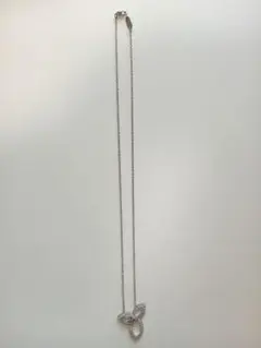 シルバー リーフモチーフ ネックレス