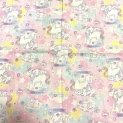 シナモン　サンリオ　はぎれ　生地
