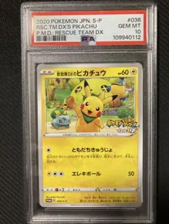2025年最新】救助隊dxのピカチュウ psa10の人気アイテム - メルカリ