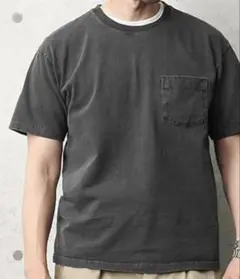 M GoodOn グッドオン tシャツ ポケット ポケt 半袖　グッド ブラック