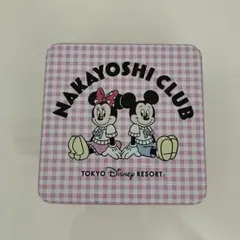 ディズニー NAKAYOSHI CLUB クッキー空き缶