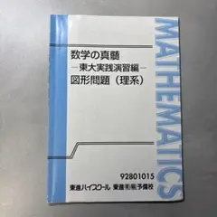 本科 東大数学（理） 数学の真髄 東進 数学の真髄 東大実践演習編 論証(文理共通) 東京大学