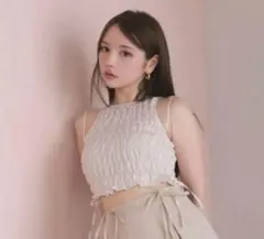★ANDMARY May shirring tops Ivory 新品未使用 ANDMARY】May shirring tops