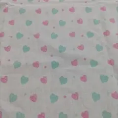 ゆめかわ　ハート　生地　はぎれ
