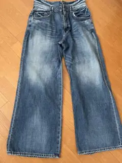 Caps walt ビィンテージデニム ワイドパンツ Lサイズ