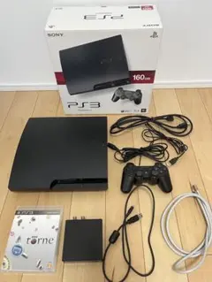 PlayStation3（CECH-3000A）本体、コントローラー、トルネ付き