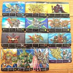おまとめ出品　SDガンダム外伝　プリズム　キラカード　カードダス　13枚