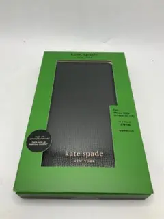 【新品】ケイトスペード　iPhone15ケース　ブラック　手帳型ケース