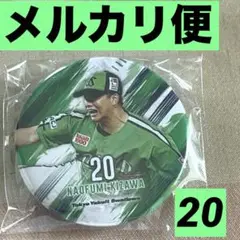 ヤクルト　スワローズ プレイヤーズ スタンド付き缶バッジ　木澤尚文　20