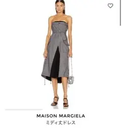 maison margiera ミドル丈ワンピース