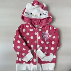 Hello Kitty フリースアウター 100