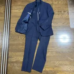 PERSON'S FOR MEN ネイビー メンズスーツ　上下セット
