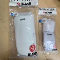 ISAMI サポーター 白 S レッグ　＆　アンクル