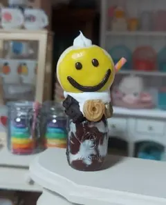 ドールハウス ミニチュア ドリンキングジャー ドーナツ チョコレート クッキー