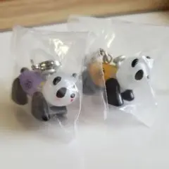 浅草花やしき パンダカーめじるしアクセサリー 2点セット