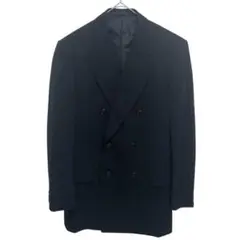 キングダム ゴールデンウェルス ダブルジャケット 黒 フォーマル 礼服 喪服