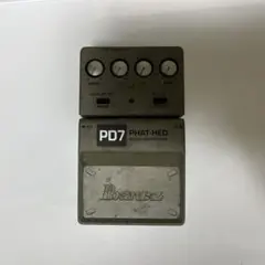 【希少品 生産終了品】Ibanez PD7 ベースオーバードライブ レビュー】Ibanez PD7 PHAT-HED BASS OVERDRIVE - あさぎベース