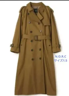 N.O.R.C by the lineオーバーサイズトレンチコート