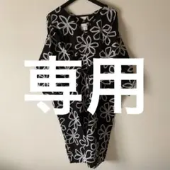 ち*ご様 SOUSOU 伊勢木綿 大帷 短丈 木陰 葉柄プリント Vネック 和装 伊勢木綿 文（ぶん） 大帷（おおかたびら） 短丈（みじかたけ