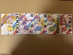 【未開封】五等分の花嫁ミニ色紙ドン・キホーテ限定レースクイーンver 5枚セット