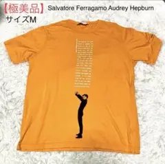 【極美品】サルバトーレ・フェラガモ　半袖　Tシャツ　オードリーヘップバーン