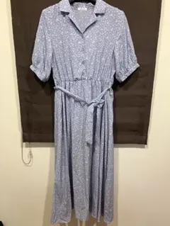 レディース　L 半袖　ワンピース　ハニーズ