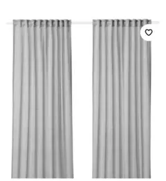 ikea カーテン　2つセット