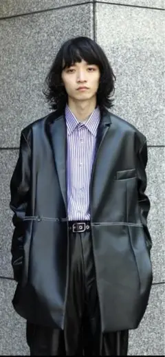 2025年最新】SHINYA KOZUKA メンズ レザージャケット