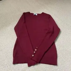 薄手ニットカットソー