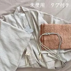 新品タグ付き　june little closet 浴衣 apricot M